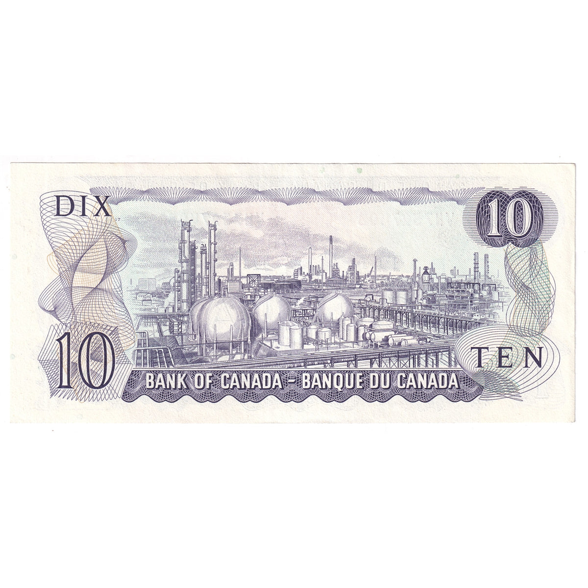 BC-49c 1971 Canada $10 Lawson-Bouey, VN, Almost Uncirculated (AU50)