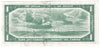 BC-37a 1954 Canada $1 Beattie-Coyne, R/L, VF-EF (VF30)