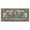 BC-21c 1937 Canada $1 Gordon-Towers, K/A, VF-EF (VF30)