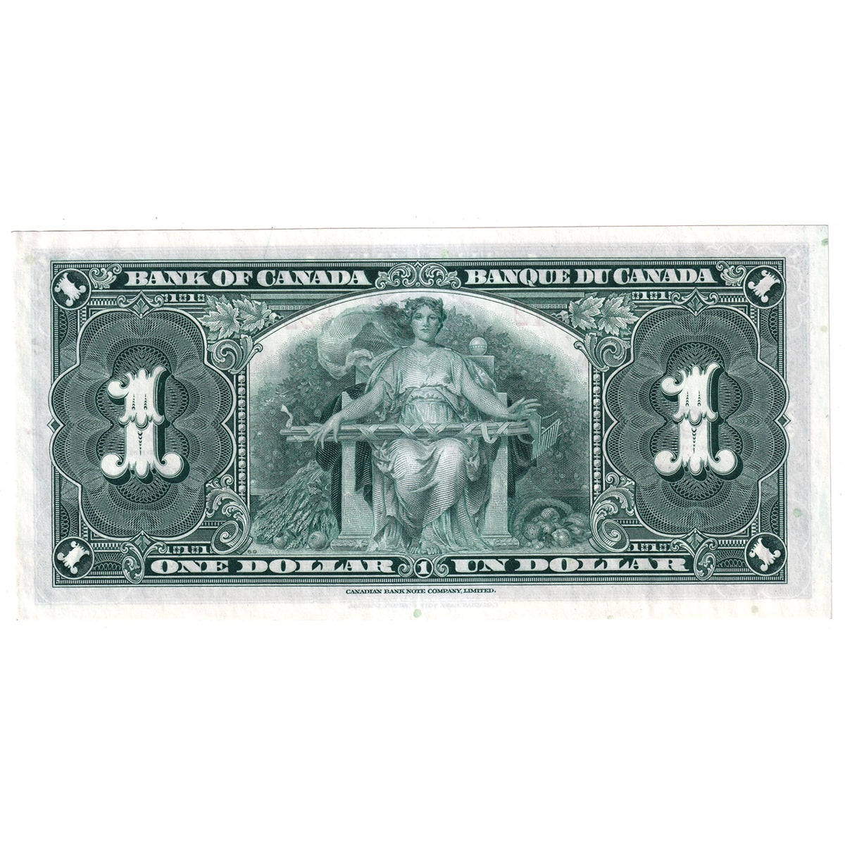 BC-21d 1937 Canada $1 Coyne-Towers, L/N, AU-UNC (AU55)