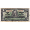 BC-21d 1937 Canada $1 Coyne-Towers, L/N, VG-F (VG10)