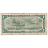 BC-29a 1954 Canada $1 Coyne-Towers, Devil's Face, B/A, Very Good (VG8)