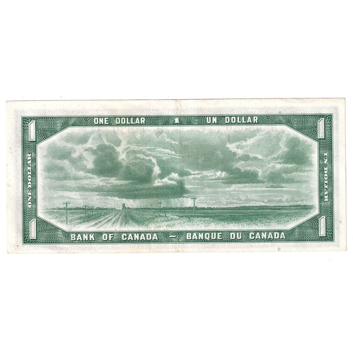 BC-29a 1954 Canada $1 Coyne-Towers, Devil's Face, G/A, EF-AU (EF45)