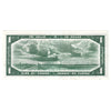BC-29b 1954 Canada $1 Beattie-Coyne, Devil's Face, N/A, Almost Uncirculated (AU50)