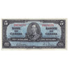 BC-23b 1937 Canada $5 Gordon-Towers, K/C, Almost Uncirculated (AU50)