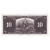BC-24c 1937 Canada $10 Coyne-Towers, L/T, Almost Uncirculated (AU50)