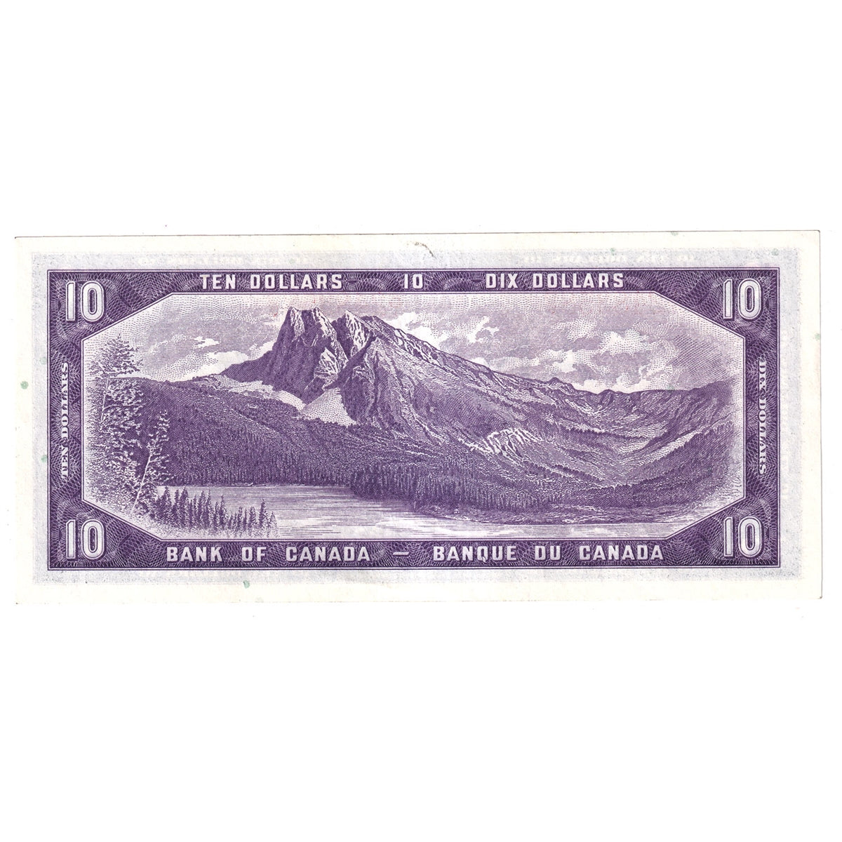 BC-40a 1954 Canada $10 Beattie-Coyne, A/T, AU-UNC (AU55)