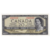 BC-41a 1954 Canada $20 Beattie-Coyne, F/E, AU-UNC (AU55)