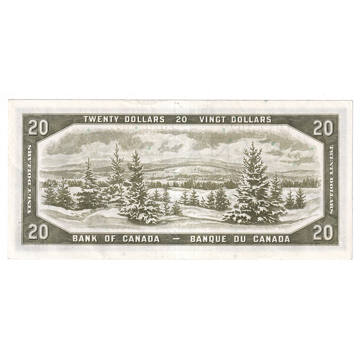 BC-41a 1954 Canada $20 Beattie-Coyne, F/E, AU-UNC (AU55)
