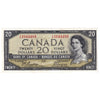 BC-41a 1954 Canada $20 Beattie-Coyne, F/E, EF-AU (EF45)