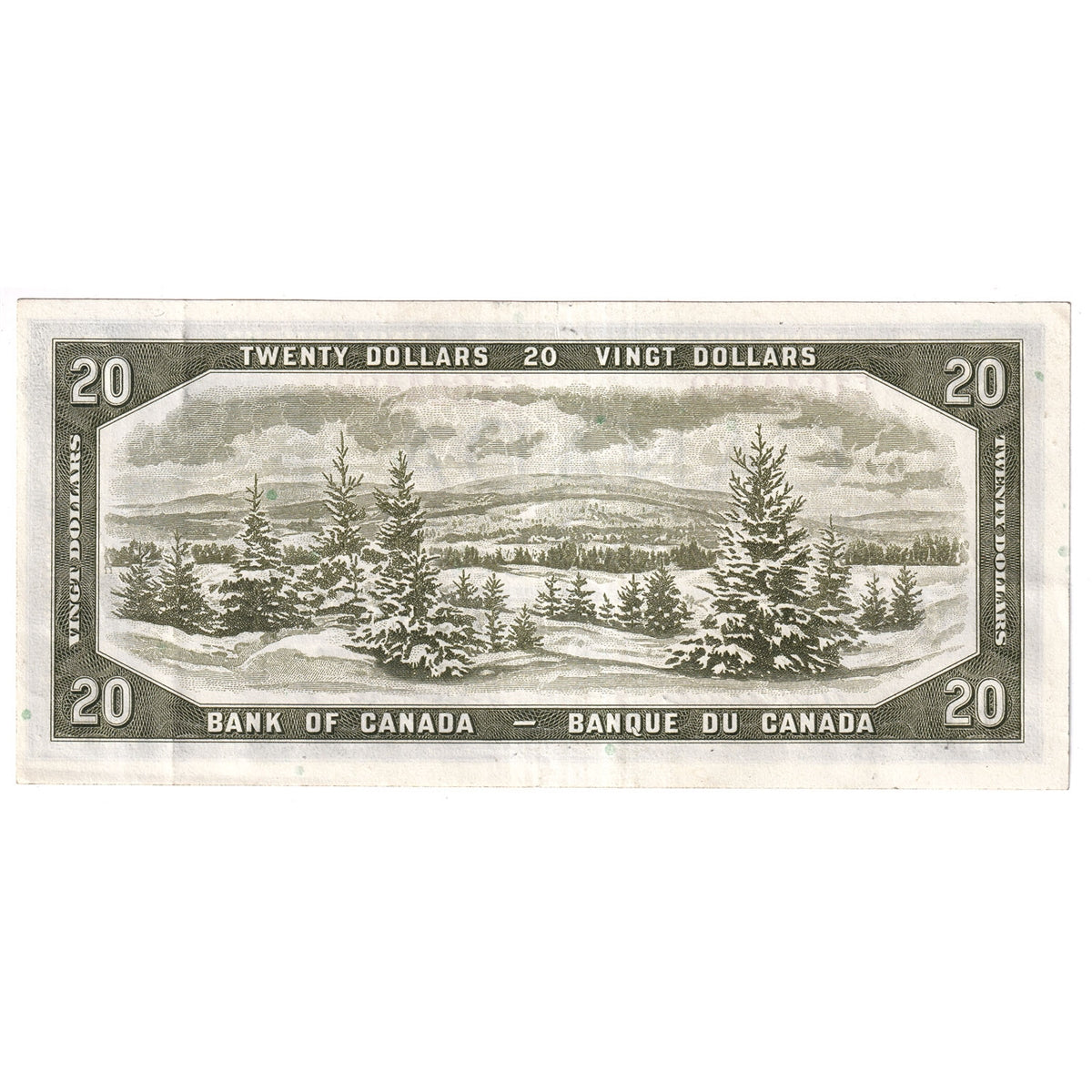BC-41a 1954 Canada $20 Beattie-Coyne, F/E, EF-AU (EF45)