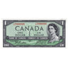 BC-37a 1954 Canada $1 Beattie-Coyne, Y/A, Choice Uncirculated (CUNC63)