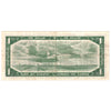 BC-37a-i 1954 Canada $1 Beattie-Coyne, A/M, Very Fine (VF20)