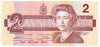 BC-55b 1986 Canada $2 Thiessen-Crow, BBD, Uncirculated (MS60)