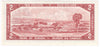 BC-38dA 1954 Canada $2 Lawson-Bouey, *O/G, VF-EF