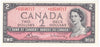 BC-38cA 1954 Canada $2 Bouey-Rasminsky, *A/G Above 3.2M, EF-AU (EF45)