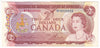 BC-47a 1974 Canada $2 Lawson-Bouey, RF, Extra Fine (EF40)