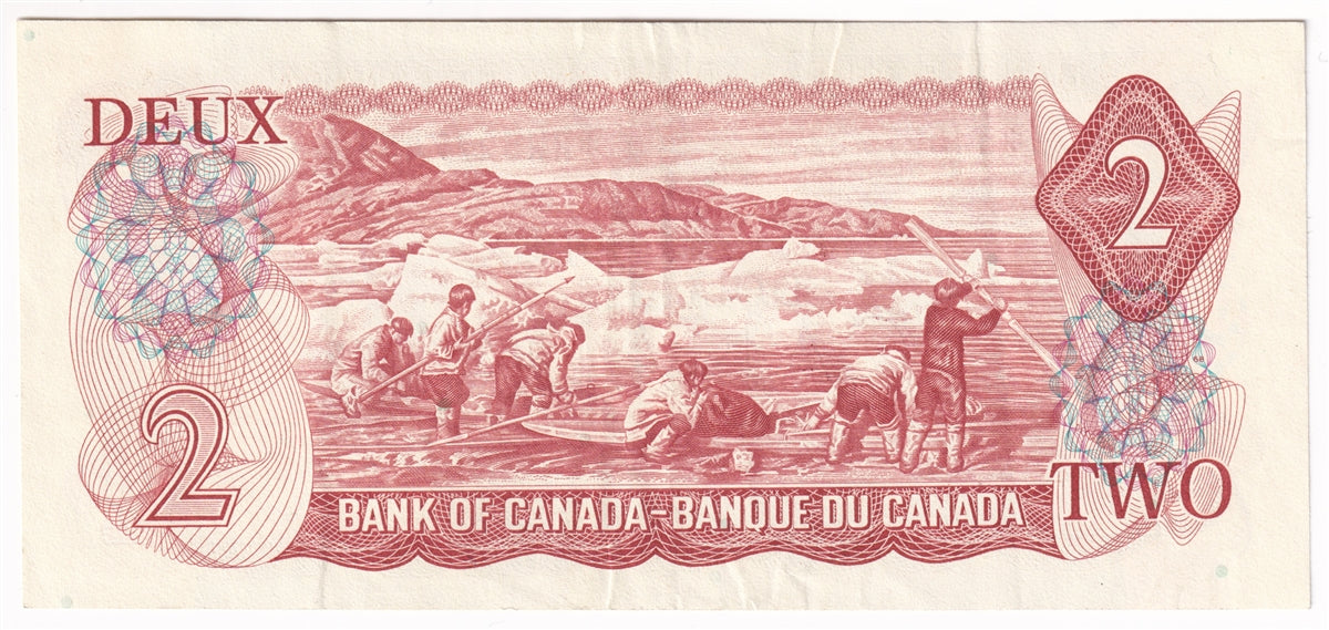 BC-47aA 1974 Canada $2 Lawson-Bouey, *RW, VF-EF (VF30)