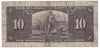 BC-24b 1937 Canada $10 Gordon-Towers, X/D, VG-F