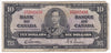 BC-24b 1937 Canada $10 Gordon-Towers, Y/D, Circ