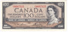 BC-43c 1954 Canada $100 Lawson-Bouey, B/J, Uncirculated (MS60)