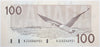 BC-60d 1988 Canada $100 Knight-Dodge, BJS, Choice Uncirculated (CUNC63)