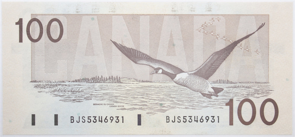 BC-60d 1988 Canada $100 Knight-Dodge, BJS, Choice Uncirculated (CUNC63)