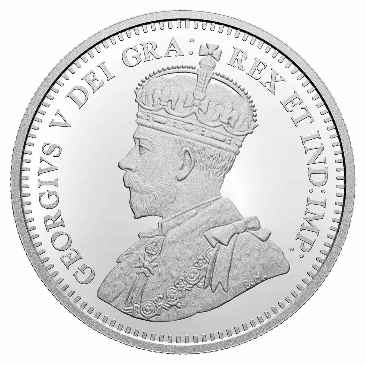 RDC 2021 Canada 100th Ann. of Bluenose Proof Silver Dollar (No Tax) Scratched capsule