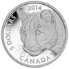 2014 Canada $5 Cougar Platinum Coin (TAX Exempt)