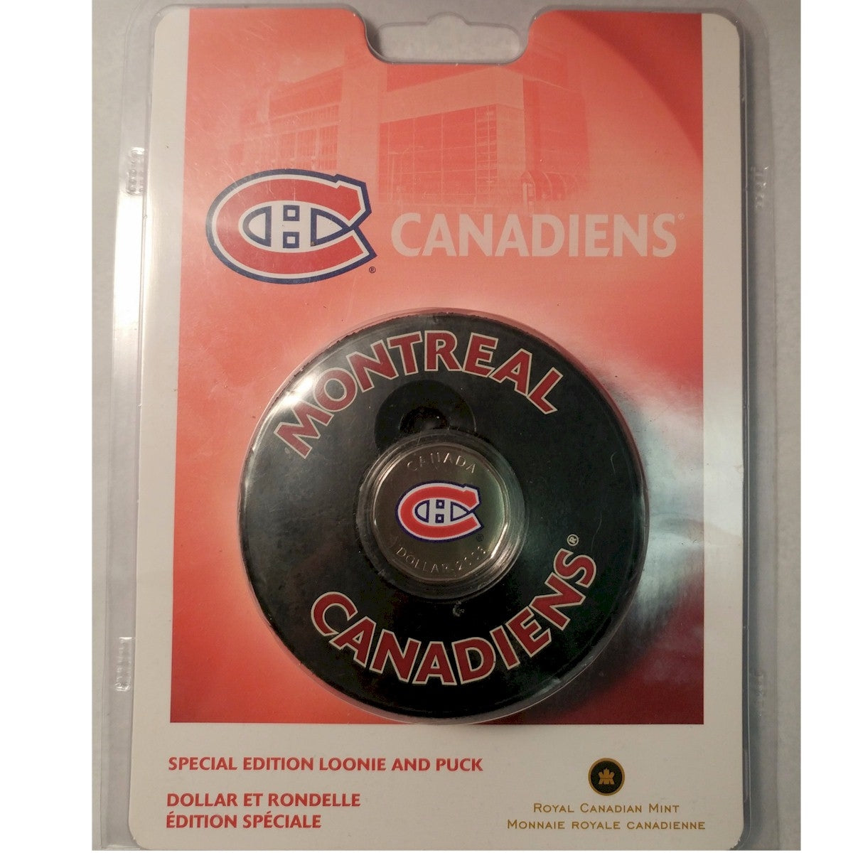 2008 Canada Montreal Canadiens NHL $1 Coin Puck Set - Scuffed ...