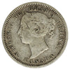 1891 Canada 22 Leaves Canada 10-cents VG-F (VG10) impaired
