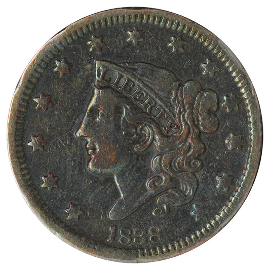 1838 USA Cent (Cleaned)