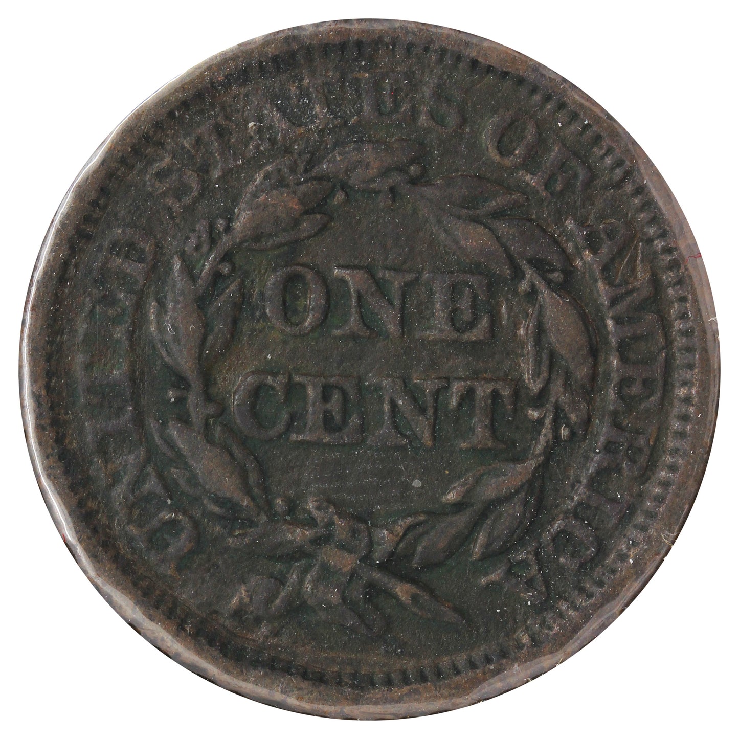 1850 USA Cent (Cleaned)