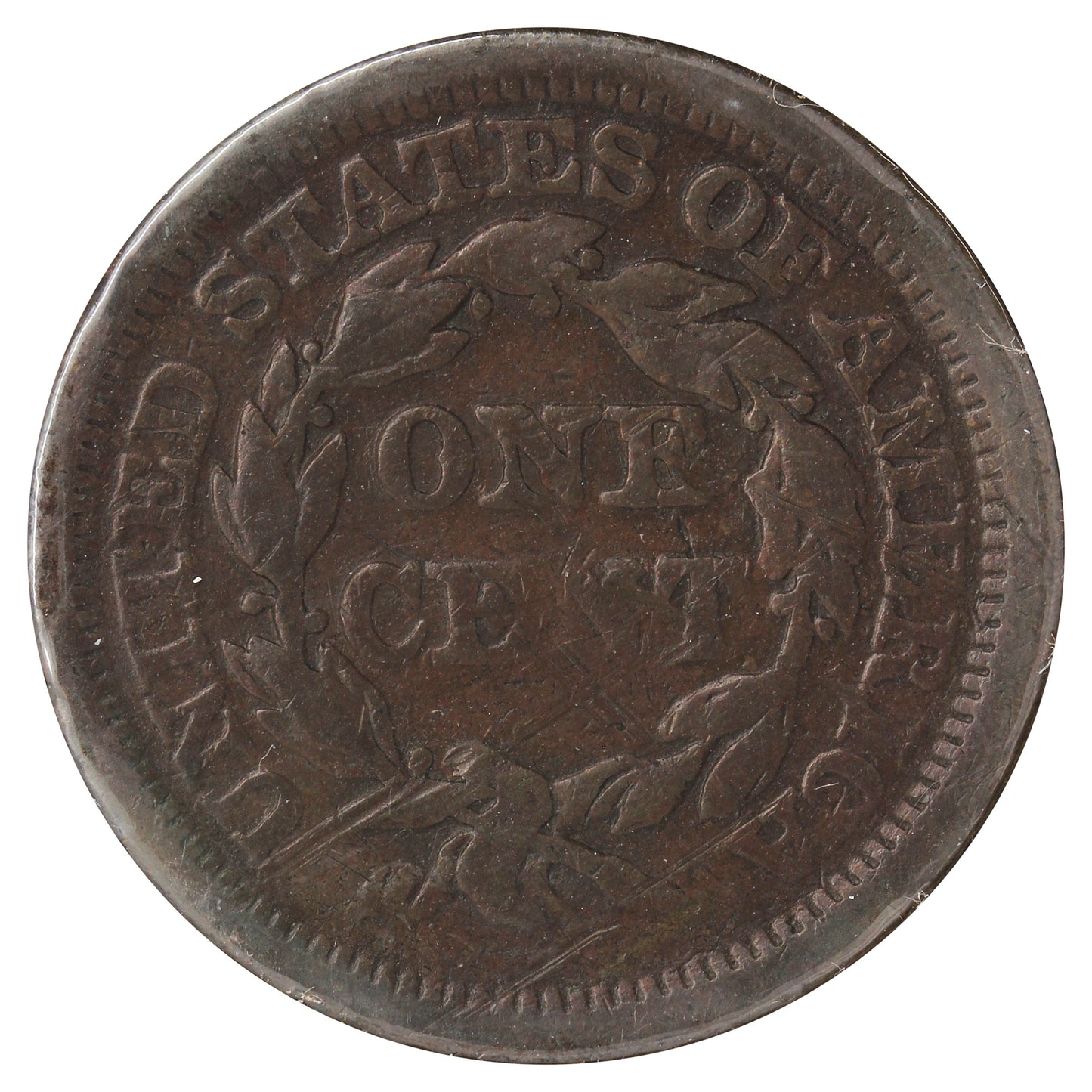 1854 USA Cent (Scratched)