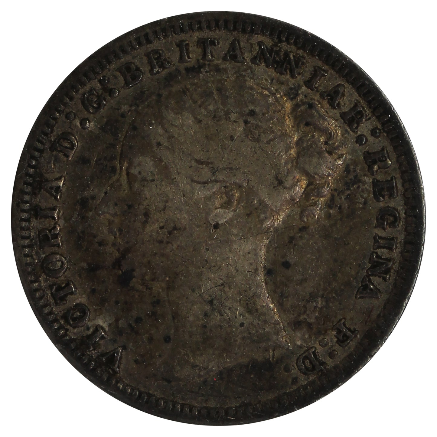 Great Britain 1878 3 Pence Very Fine (VF20) Toned