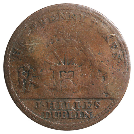 Ireland 1813 1/2 Penny G-VG (G6)