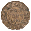 1881H Obv. 1a Canada 1-cent Extra Fine (EF40) Scratched, marks, or impaired