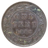 1882 Obv. 2 Canada 1-cent EF-AU (EF45) Scratched, marks, or impaired