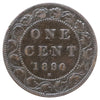 1890H Canada 1-cent Very Fine (VF20) Scratched, marks, or impaired