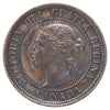 1891 SDLL Obv. 2 Canada 1-cent VF-EF (VF30) Scratched, marks, or impaired