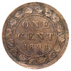 1891 LDLL Obv. 2 Canada 1-cent Extra Fine (EF40) Scratched, marks, or impaired