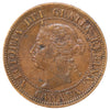 1891 LDLL Obv. 3 Canada 1-cent VF-EF (VF30) Scratched, marks, or impaired
