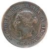 1892 Obv. 3 Canada 1-cent VF-EF (VF30) Scratched, marks, or impaired