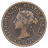 1893 Canada 1-cent VG-F (VG10) Scratched, marks, or impaired