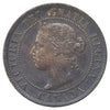 1894 Large 4 Canada 1-cent EF-AU (EF45) Scratched, marks, or impaired