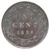 1897 Canada 1-cent Extra Fine (EF40) Scratched, marks, or impaired