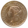1899 Canada 1-cent EF-AU (EF45) Scratched, marks, or impaired