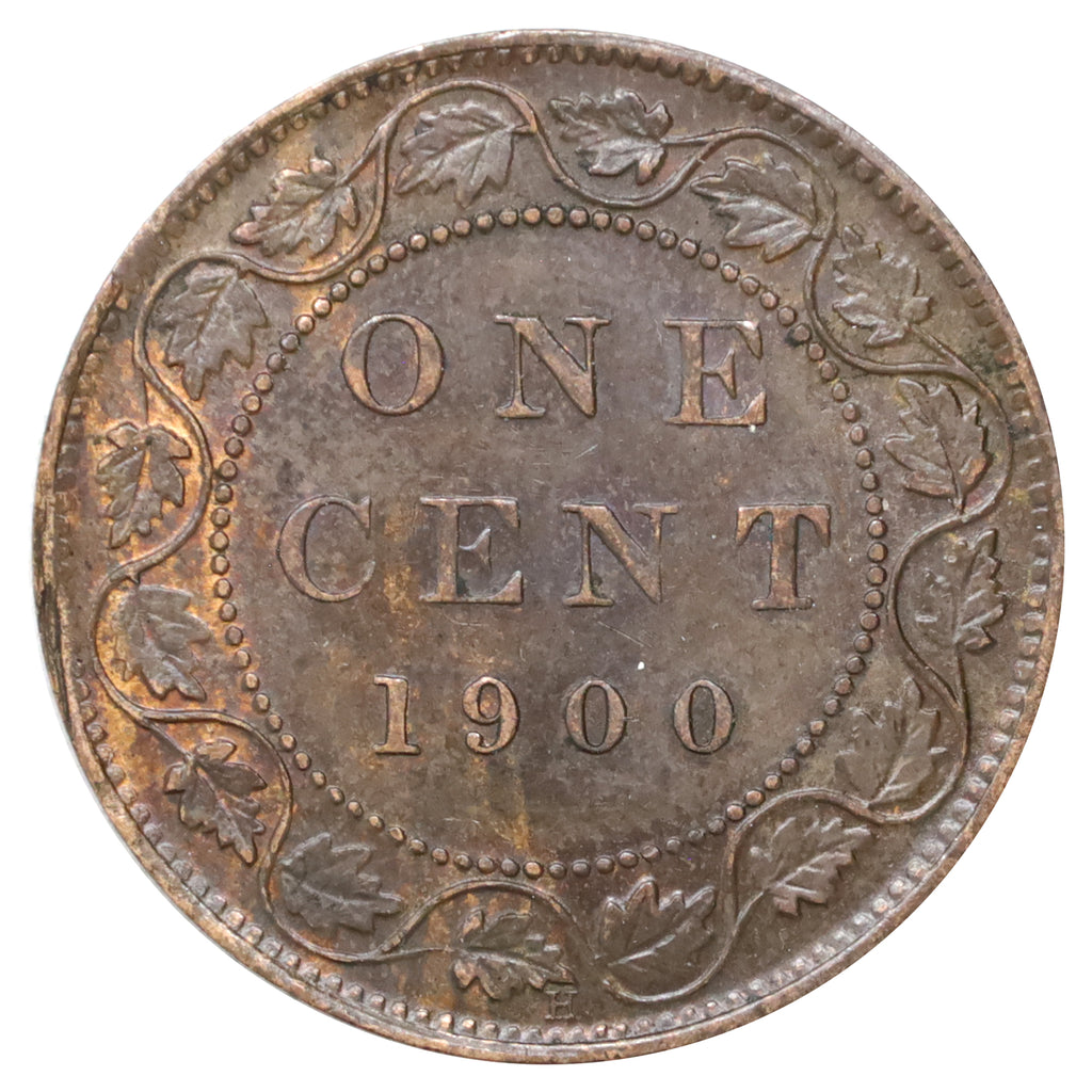 1900H Canada 1-cent Almost Uncirculated (AU50) Scratched, marks, or impaired