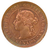 1901 Canada 1-cent Brilliant Uncirculated (MS63) Scratched, cleaned, or impaired