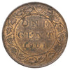 1901 Canada 1-cent Uncirculated (MS60) Scratched, marks, or impaired